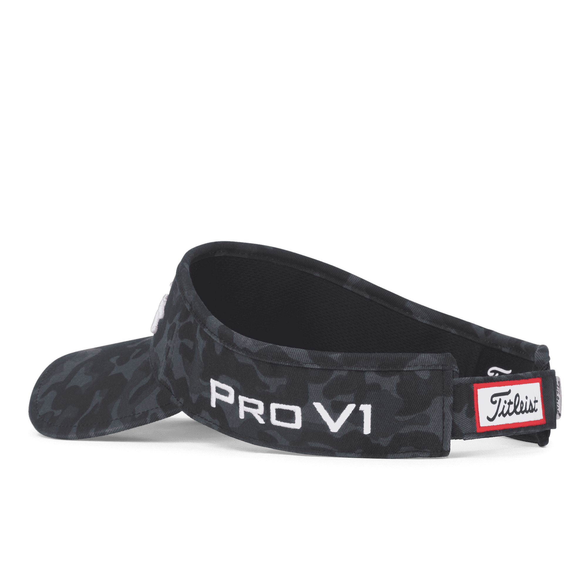 Black Camo Tour Cotton Low Profile Visor