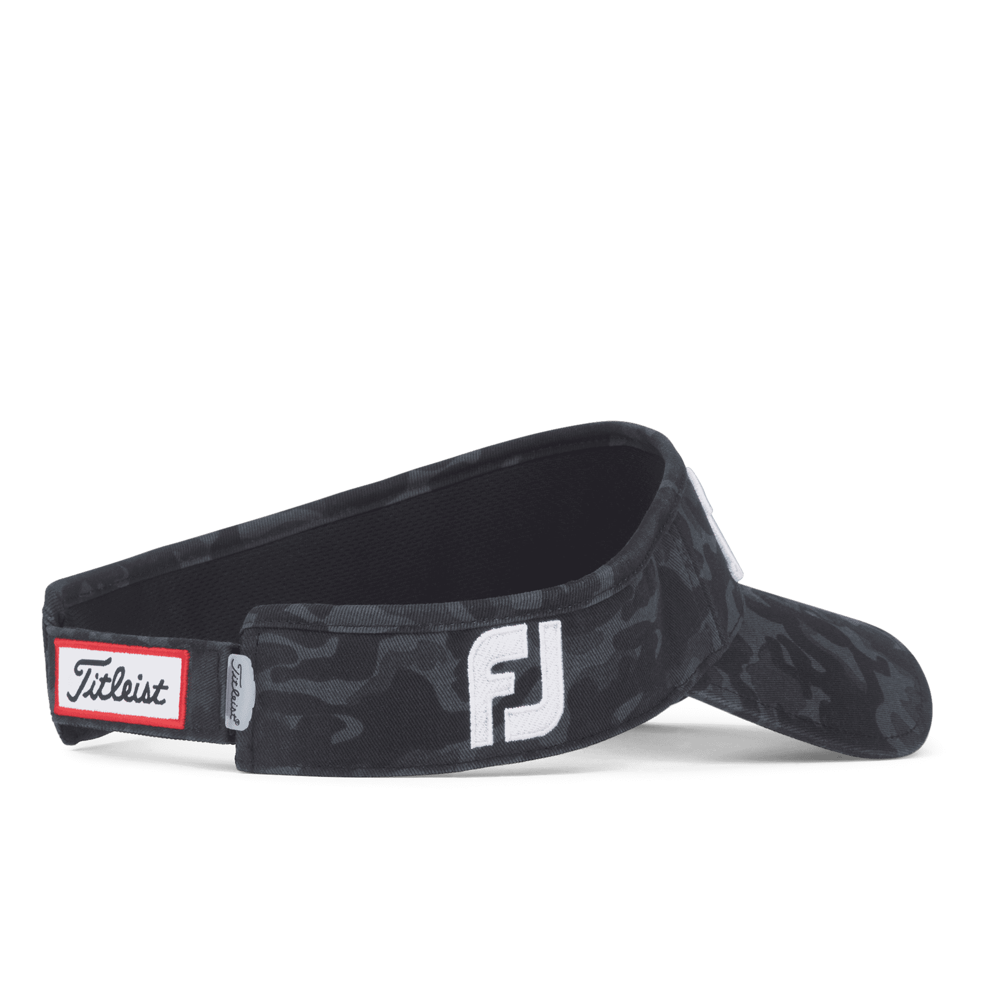 Black Camo Tour Cotton Low Profile Visor