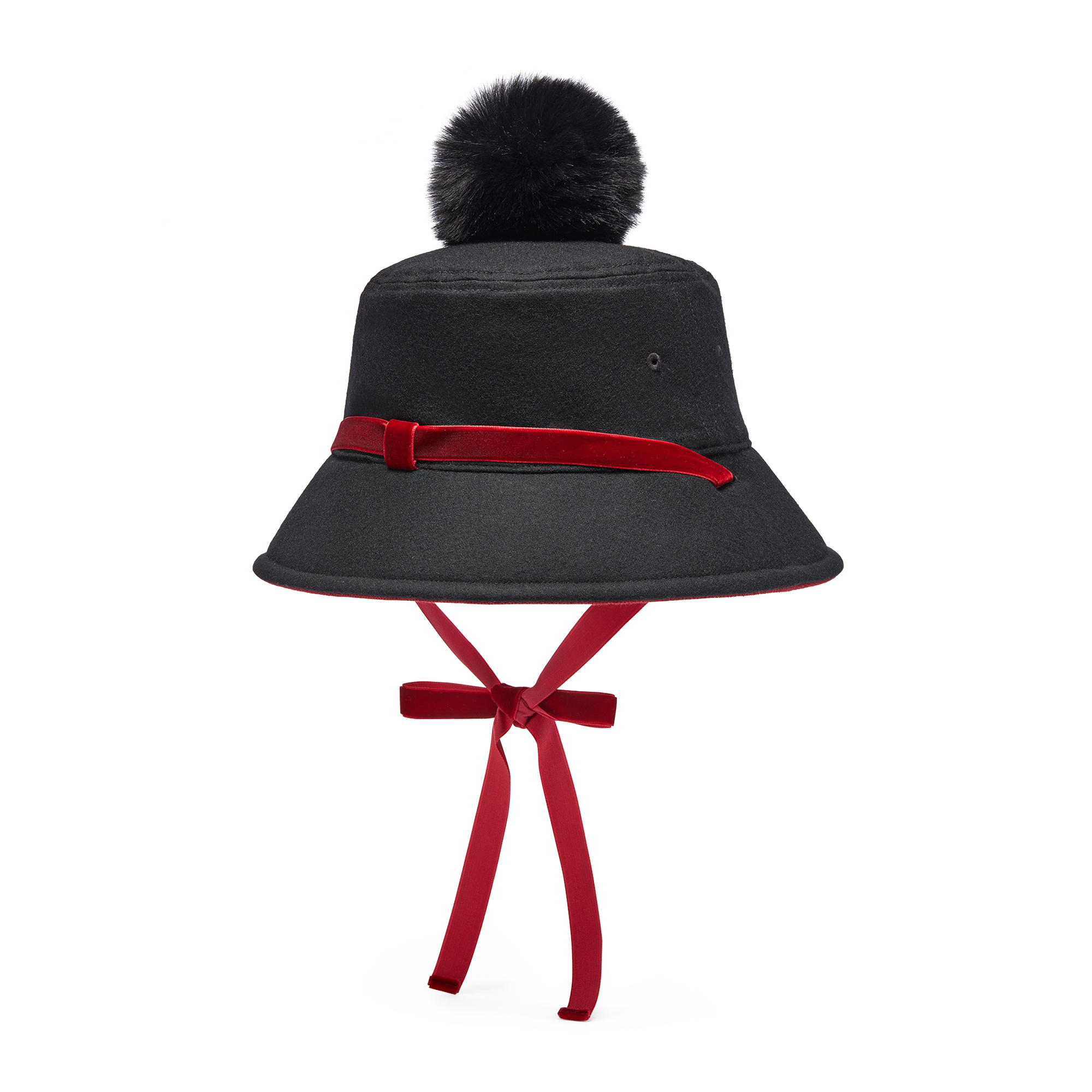 Women's Pom Pom Bucket