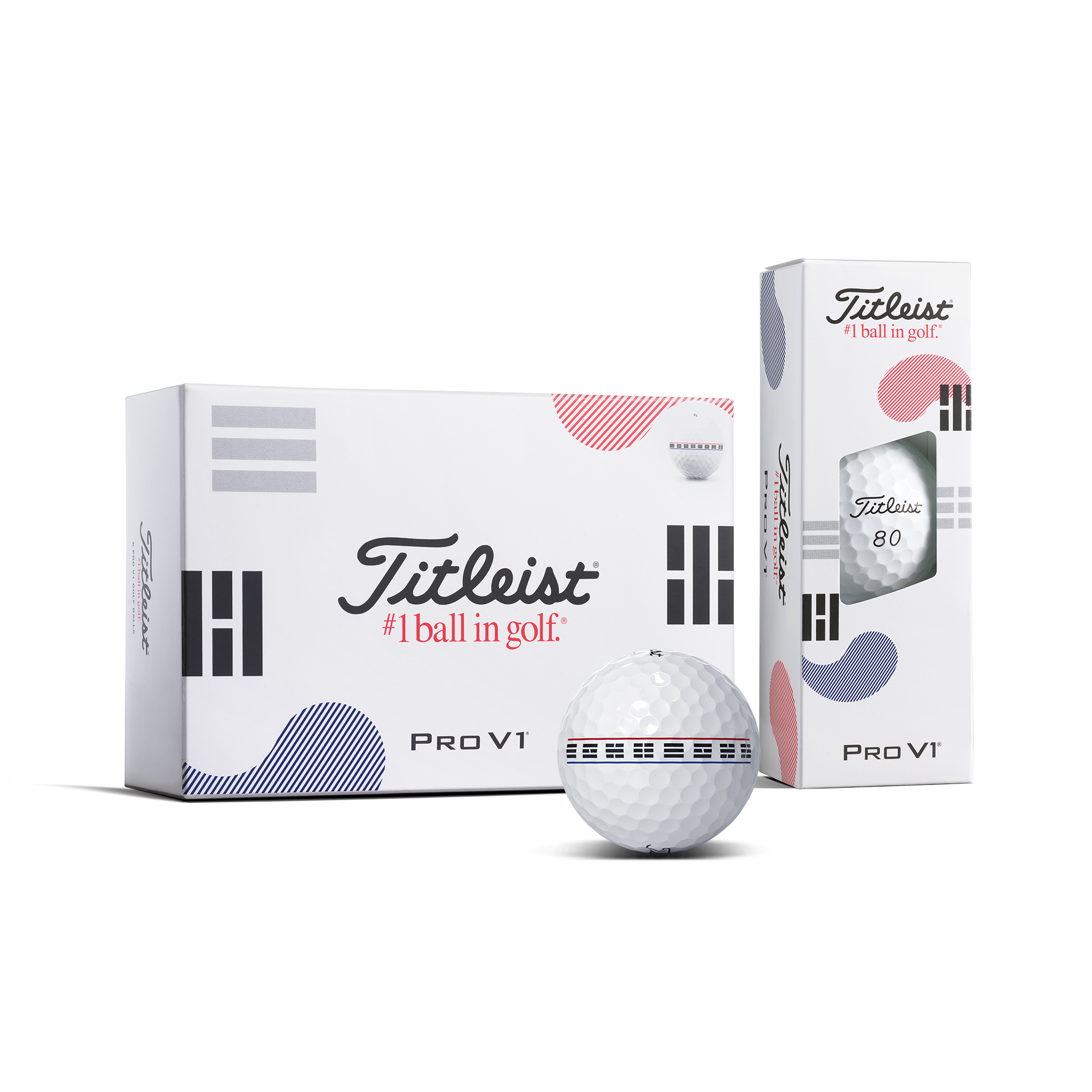 Titleist Pro V1 Korean Flag Edition